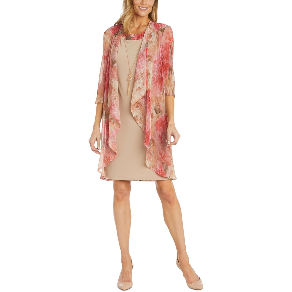 Petites Metallic Two Piece Dress