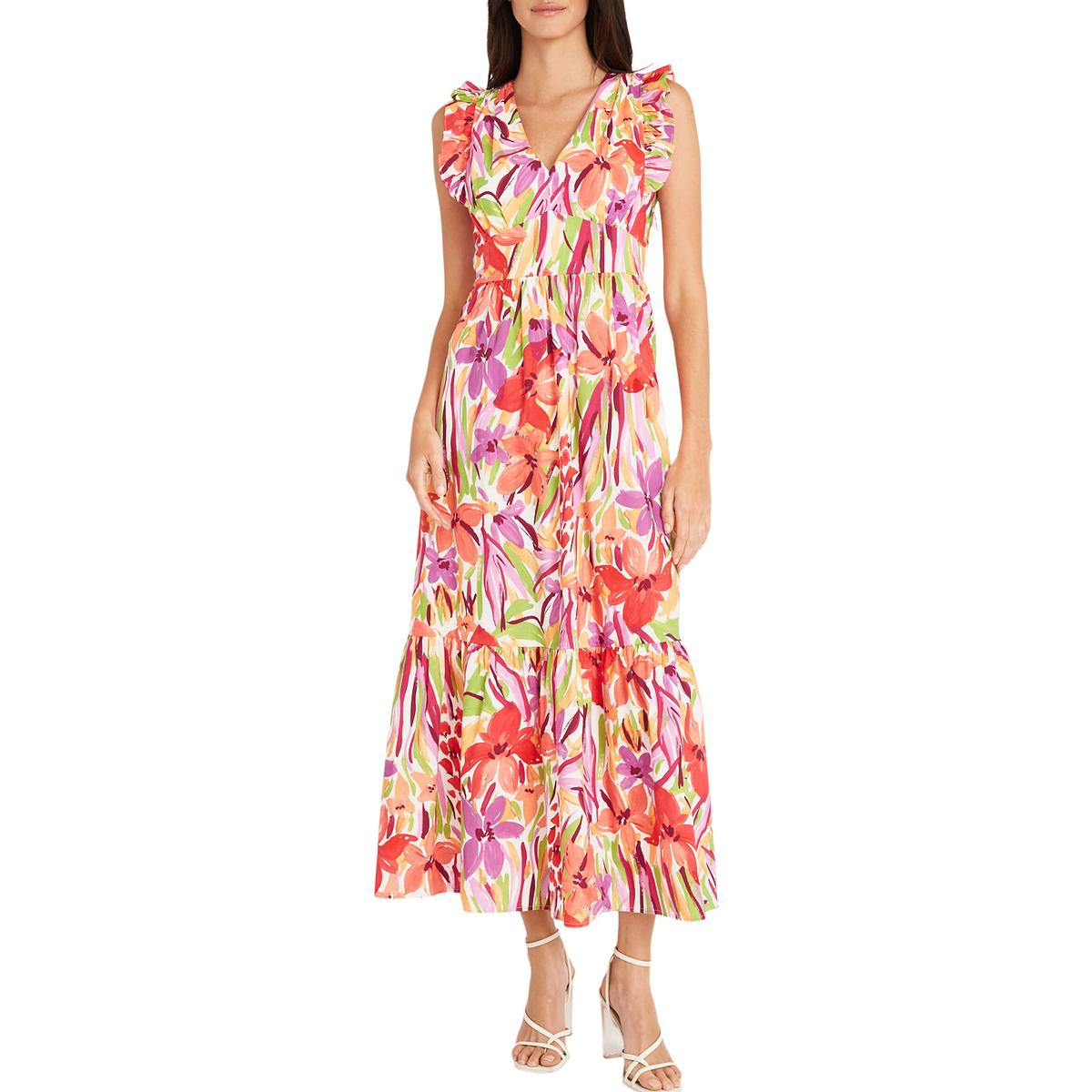 Printed Cotton Maxi Dress
