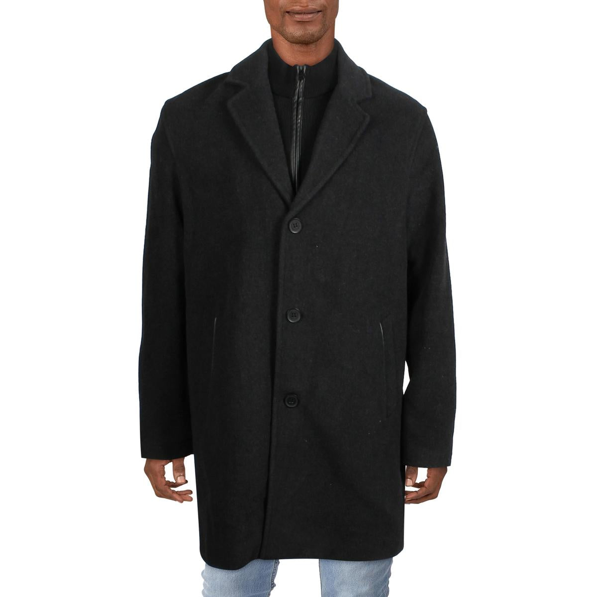 Wool Blend Cold Weather Long Coat