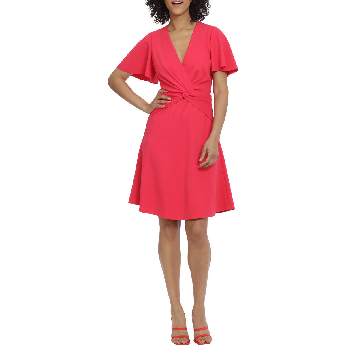 Gathered Fit & Flare Dress