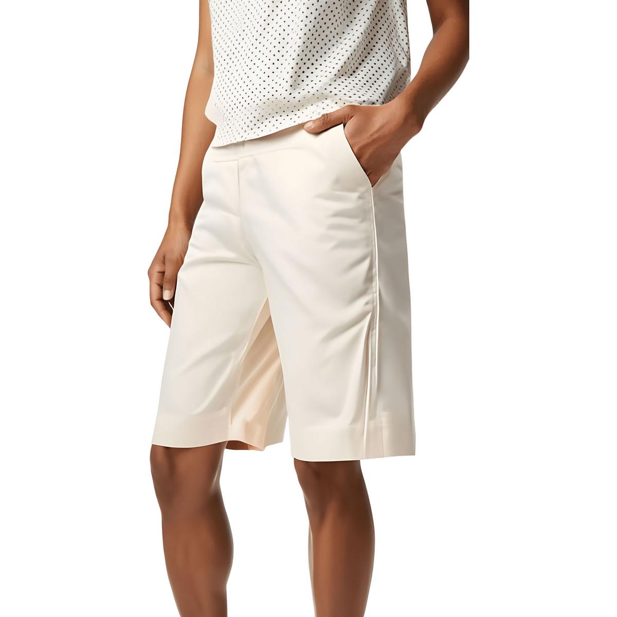 Mid Rise Knee Casual Shorts