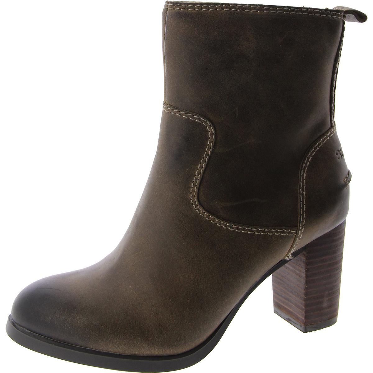 Dasher Grace Leather Comfort Ankle Boots