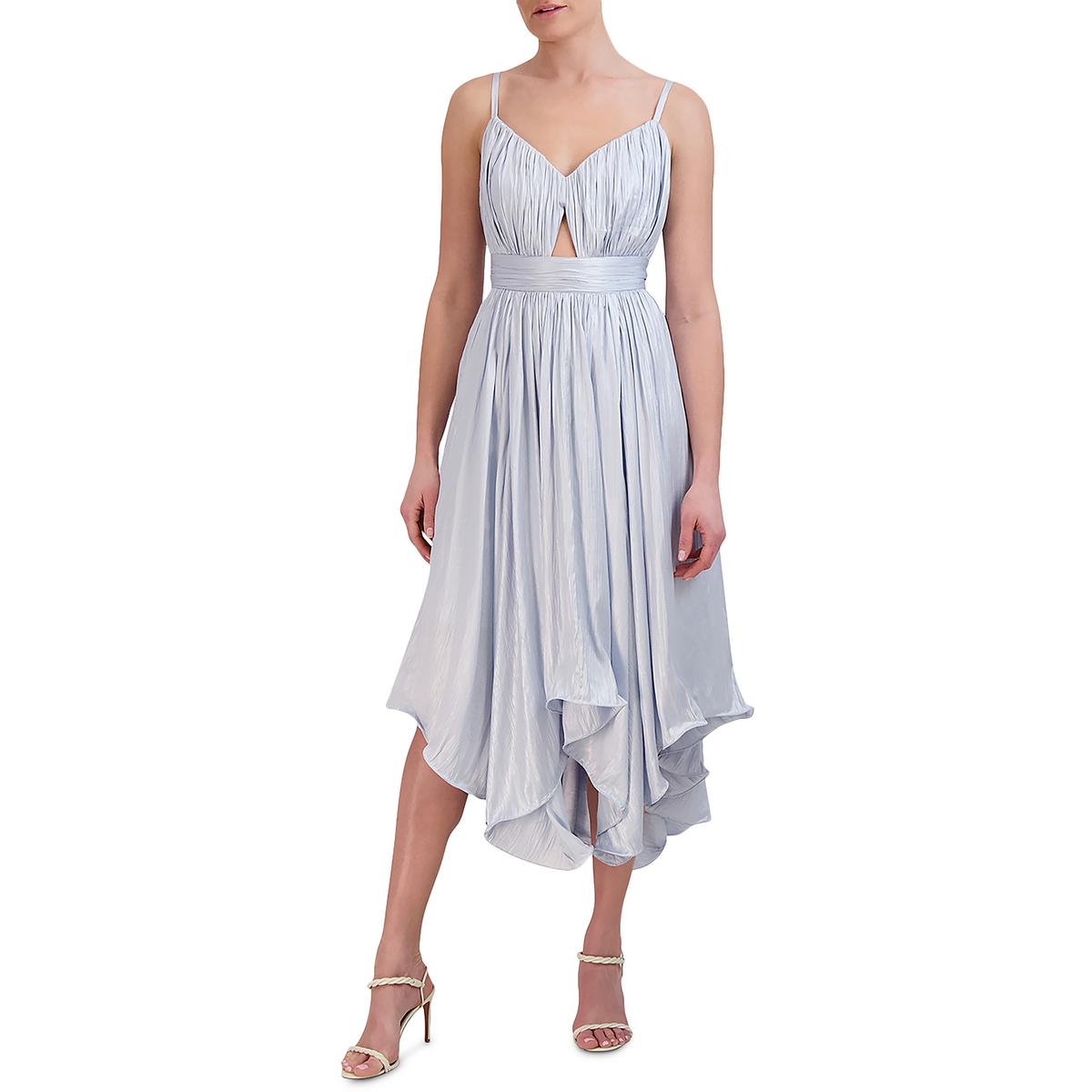 Below Knee Pleated Midi Dress