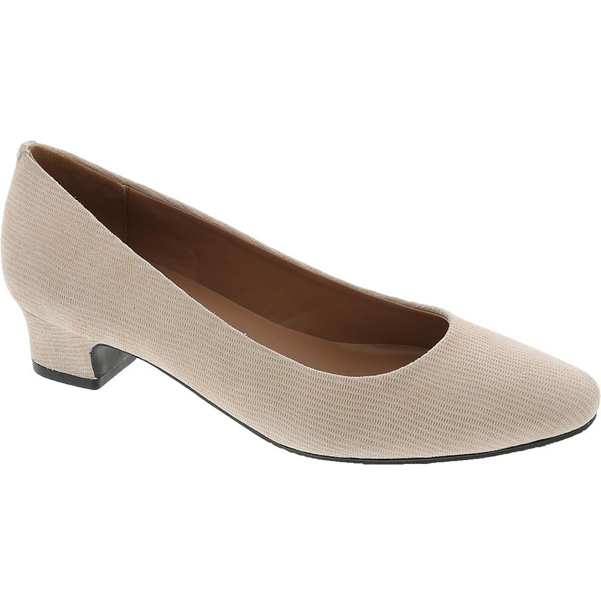 Cora Leather Slip On Pumps