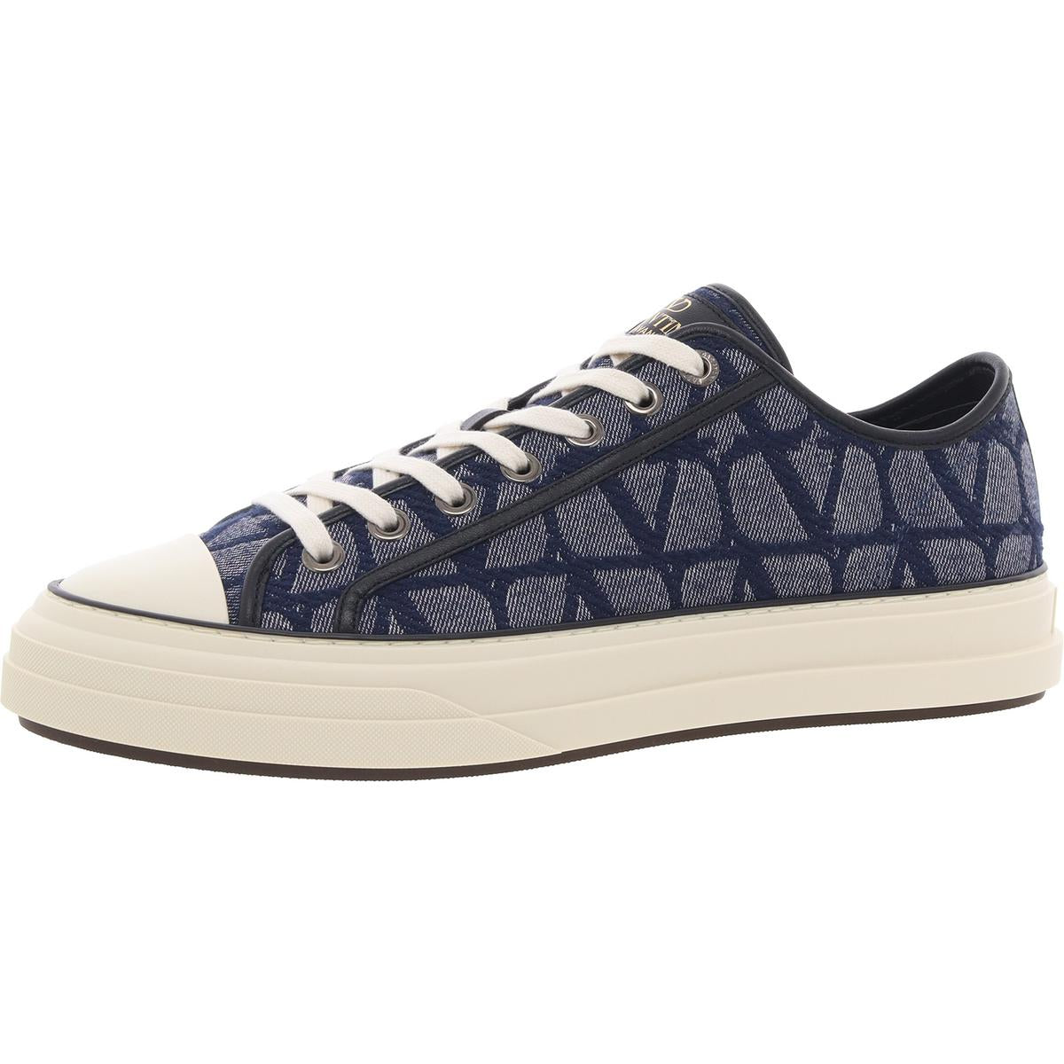 Lace-Up Denim Casual And Fashion Sneakers