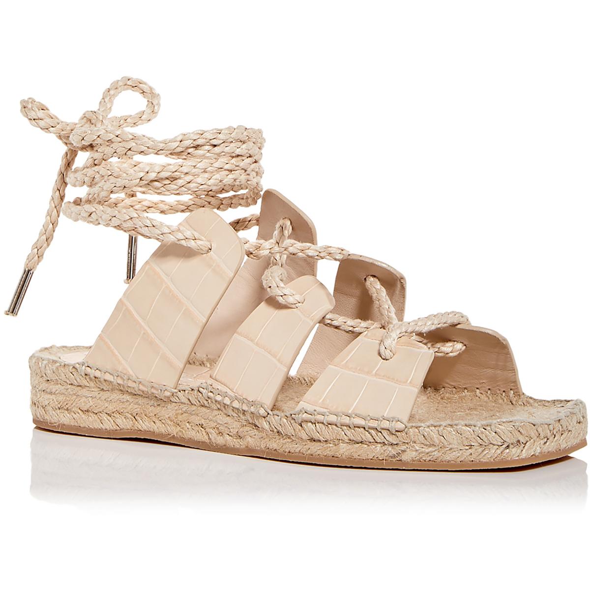 Lucy Suede Ankle Tie Espadrilles