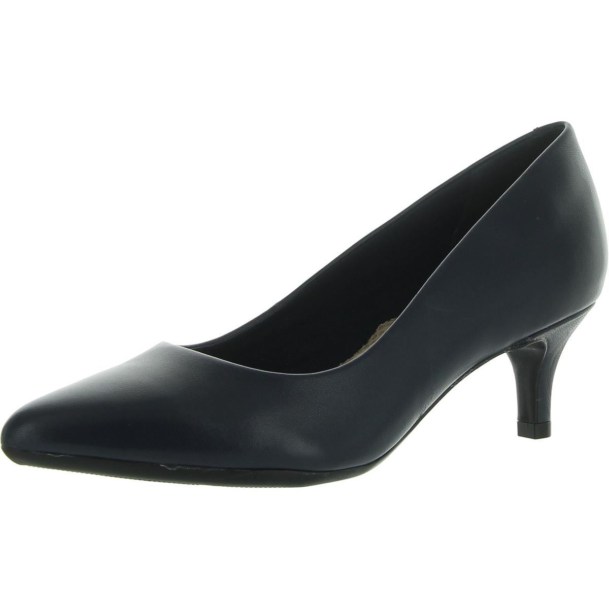 Lexie Leather Pointed Toe Pumps