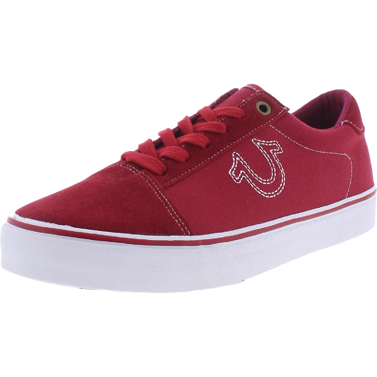 Bellamy Mixed Media Lace-Up Low Top Sneakers