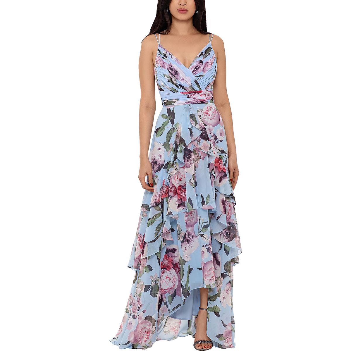 Floral Maxi Evening Dress