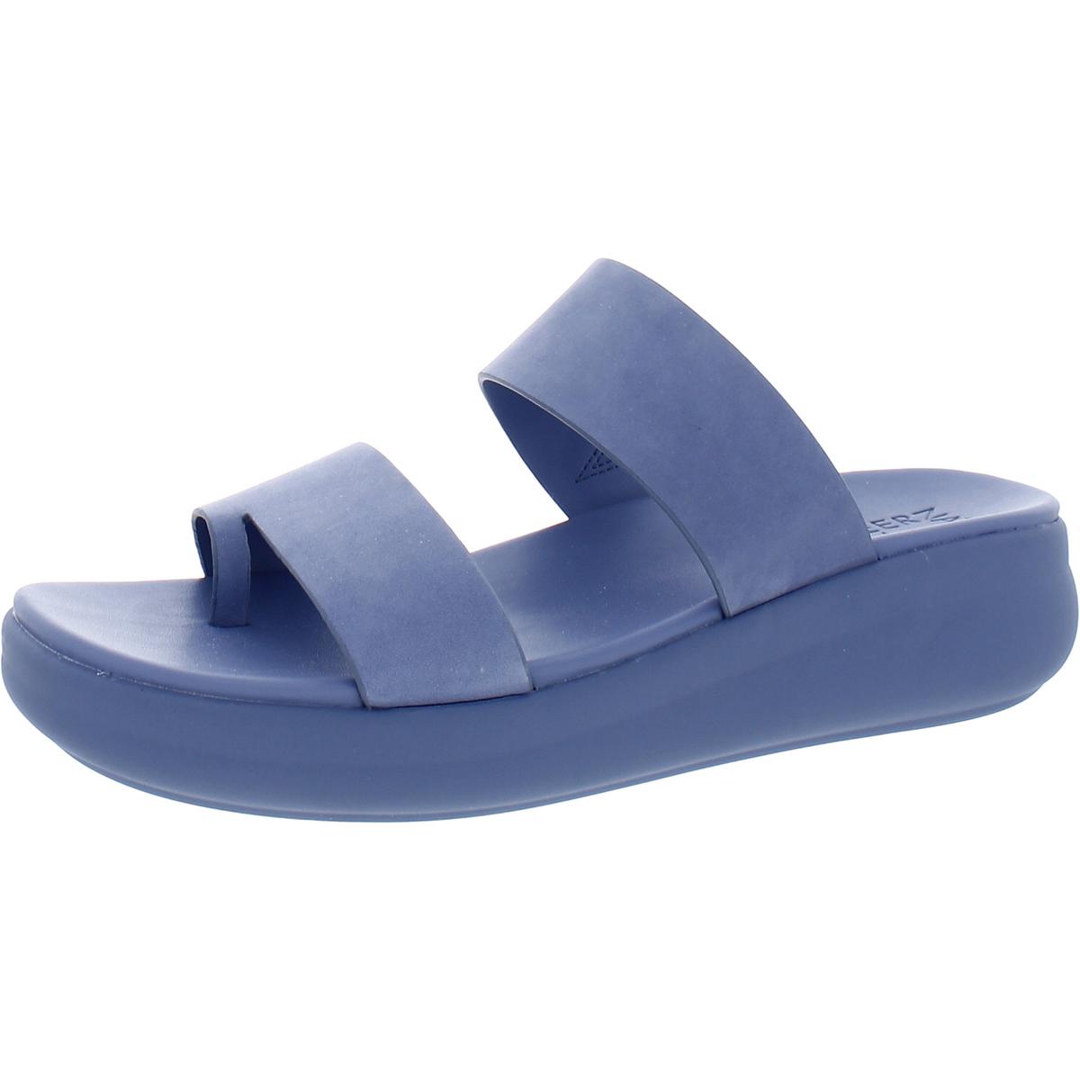 Genn-Drift 2 Leather Slip On Wedge Sandals