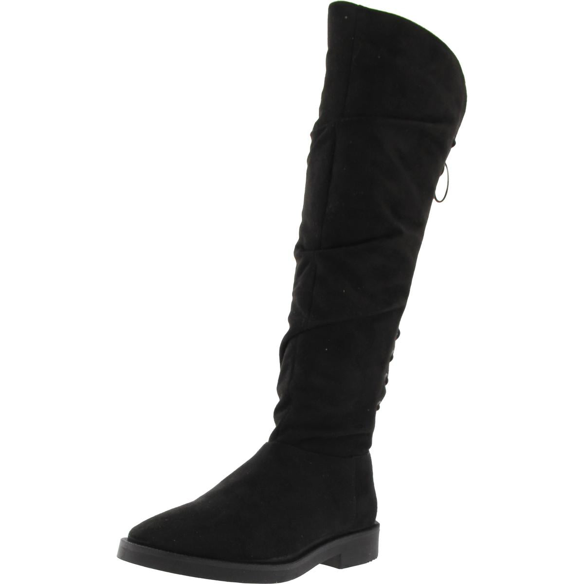 BHFO Lace-Up Mid-Calf Boots