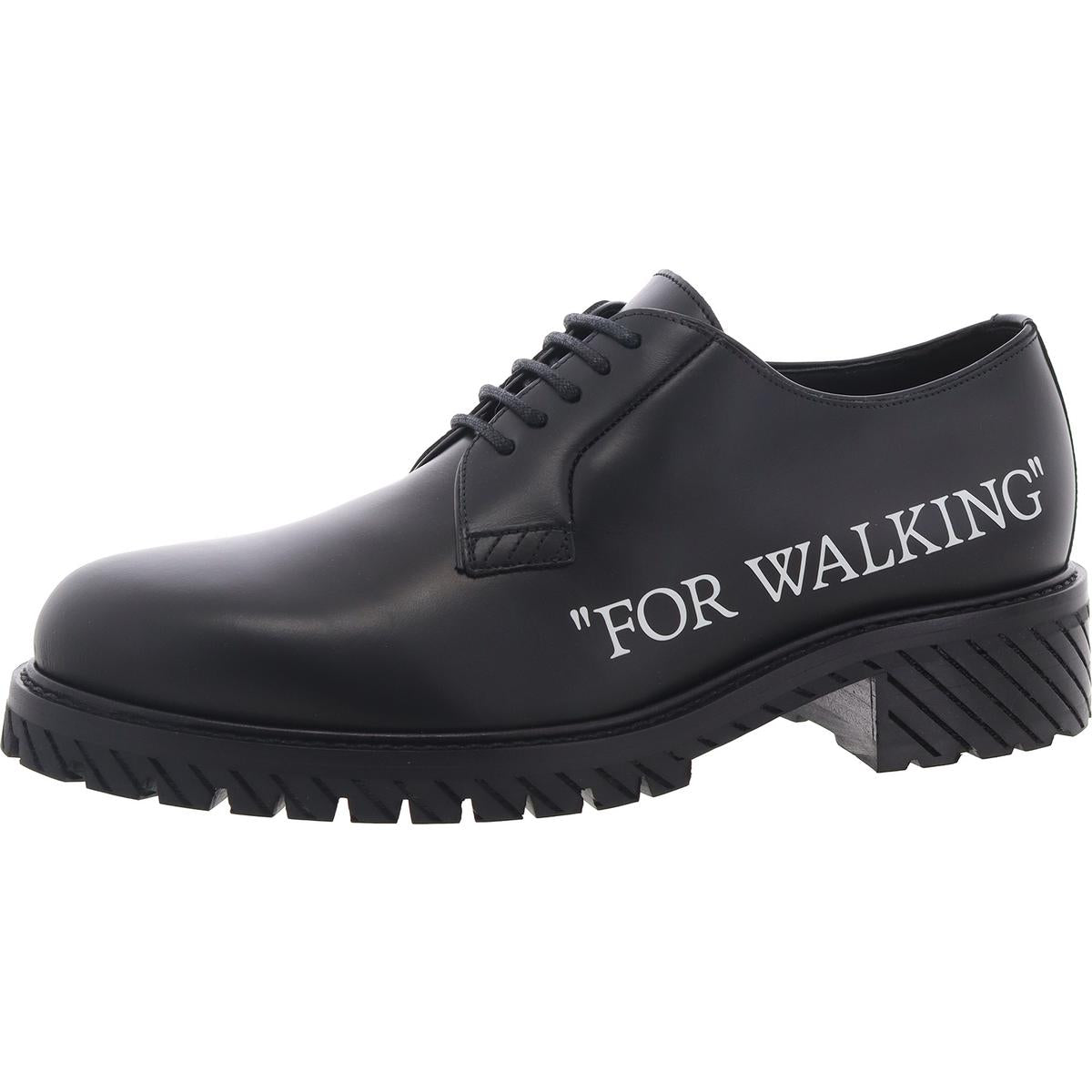 Derby Lace-Up Leather Derby Shoes