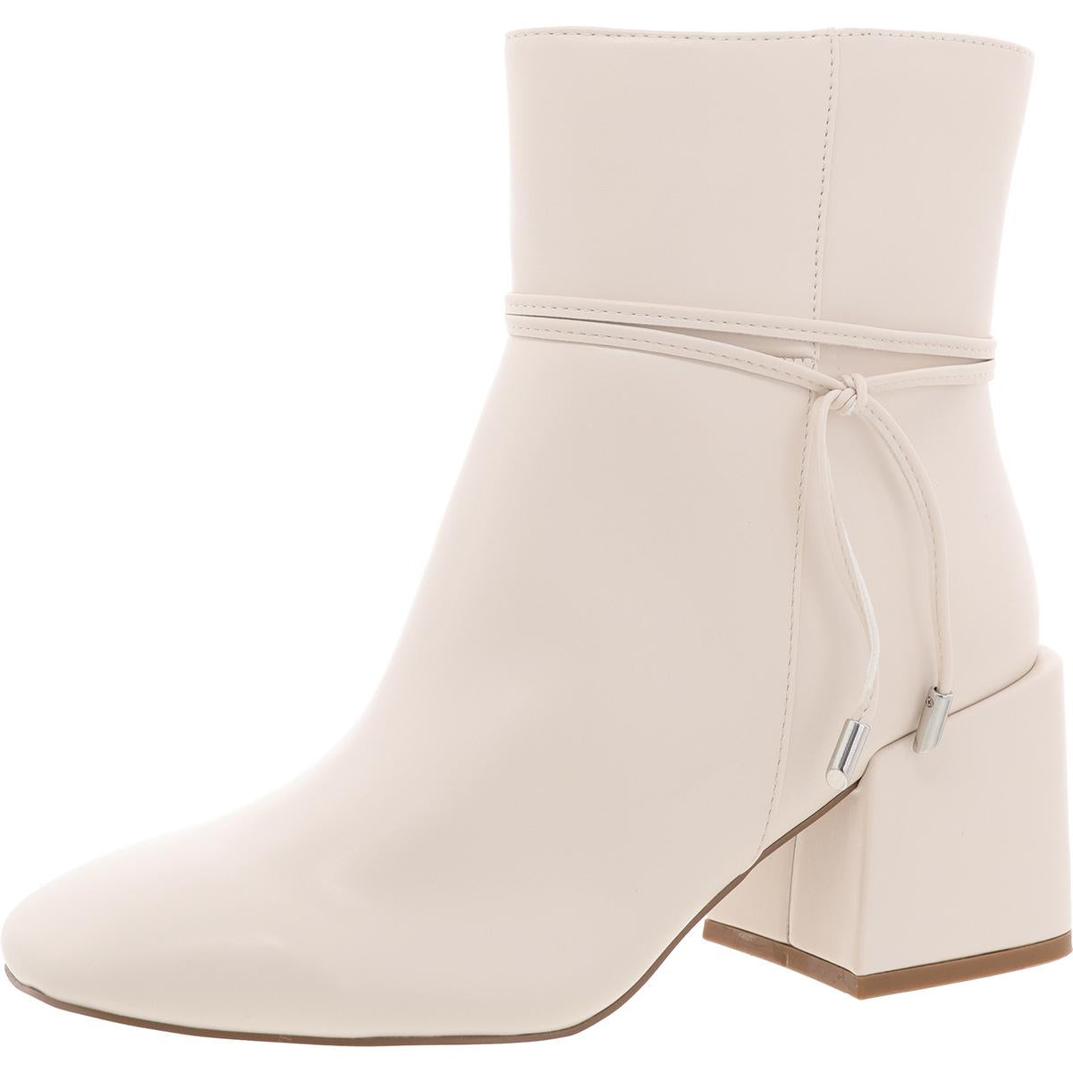 007852 Zipper Ankle Boots