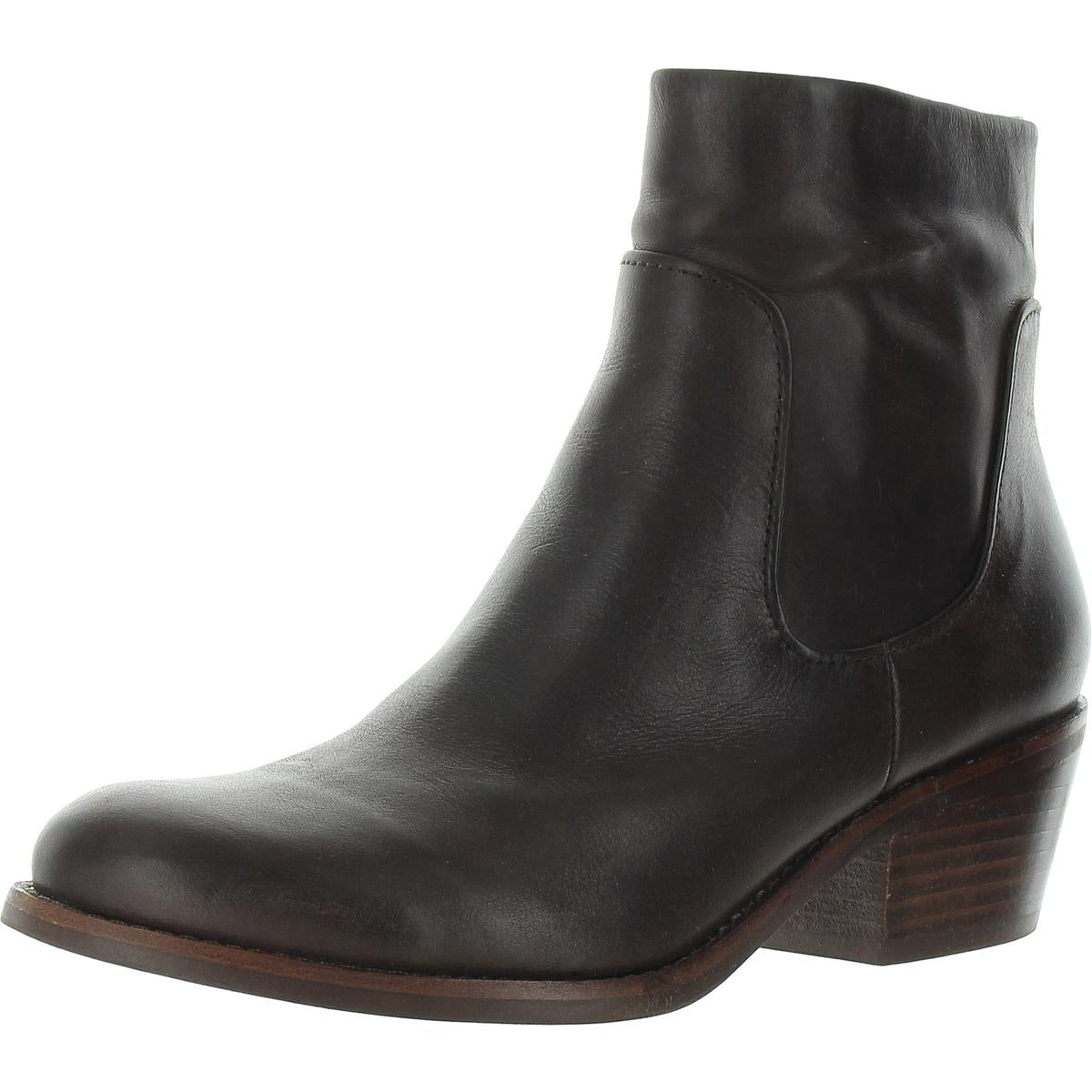 Zipper Leather Cowboy, Western Boots