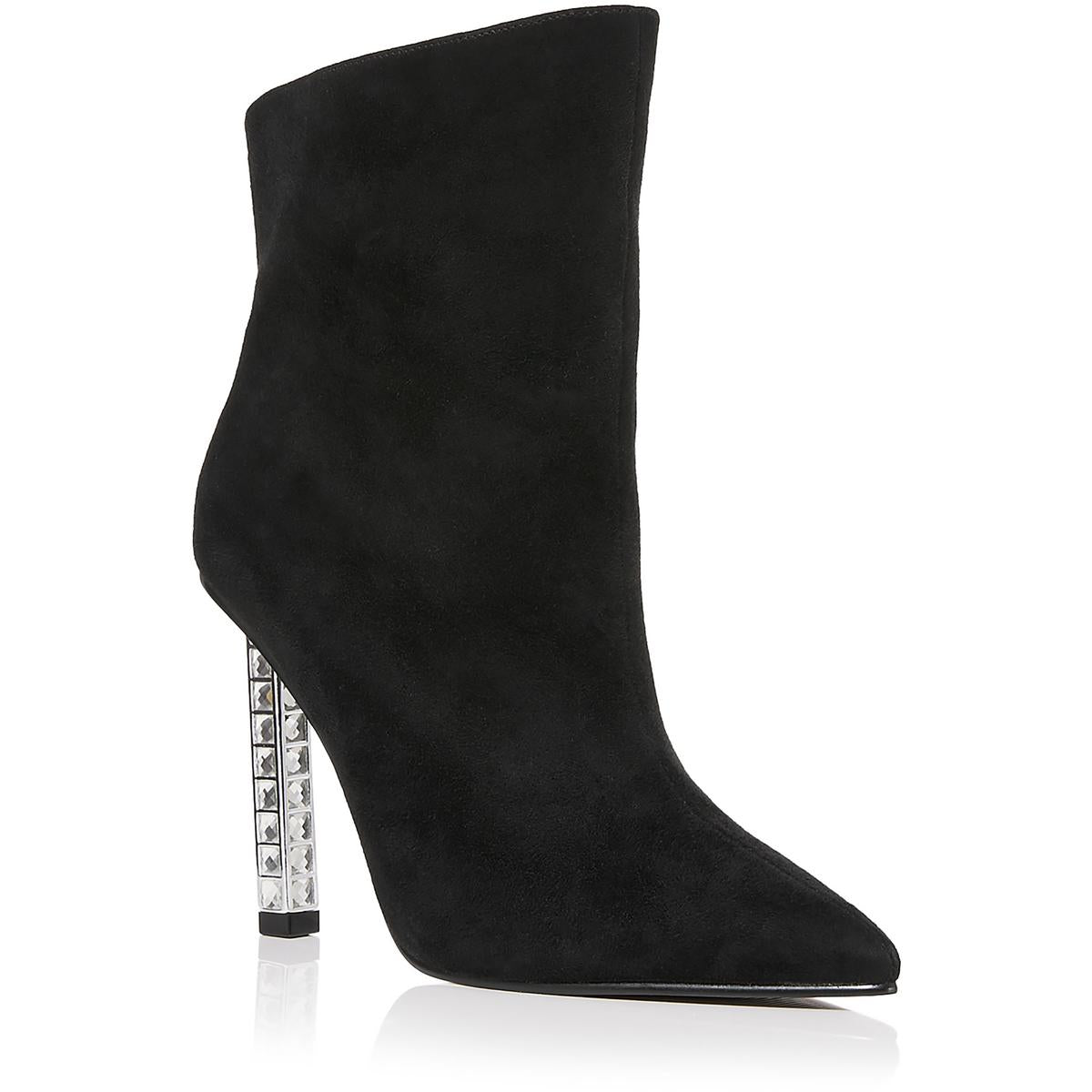 PERIN Suede Pointed toe Booties