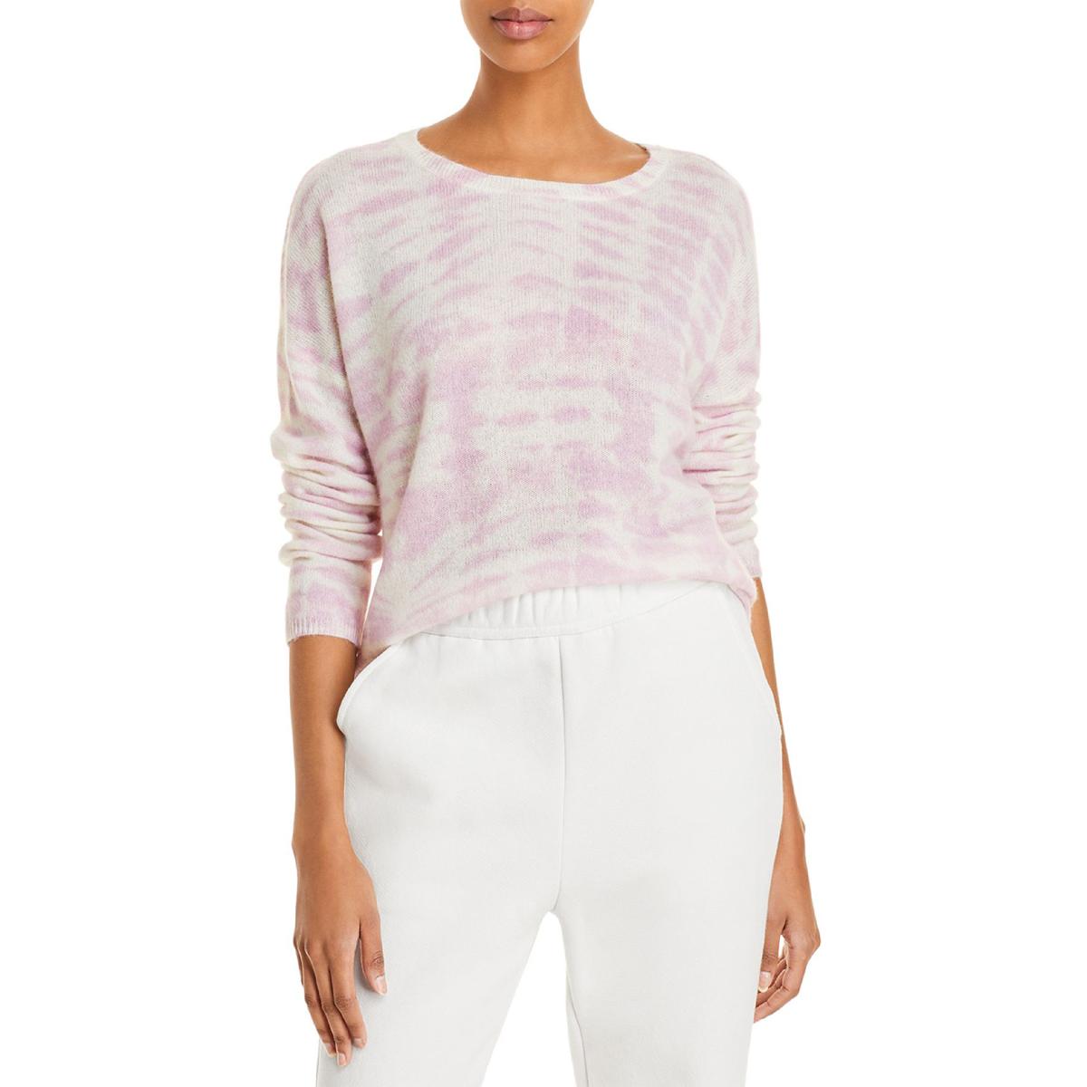 C Cashmere Tie Dye Crewneck Sweater