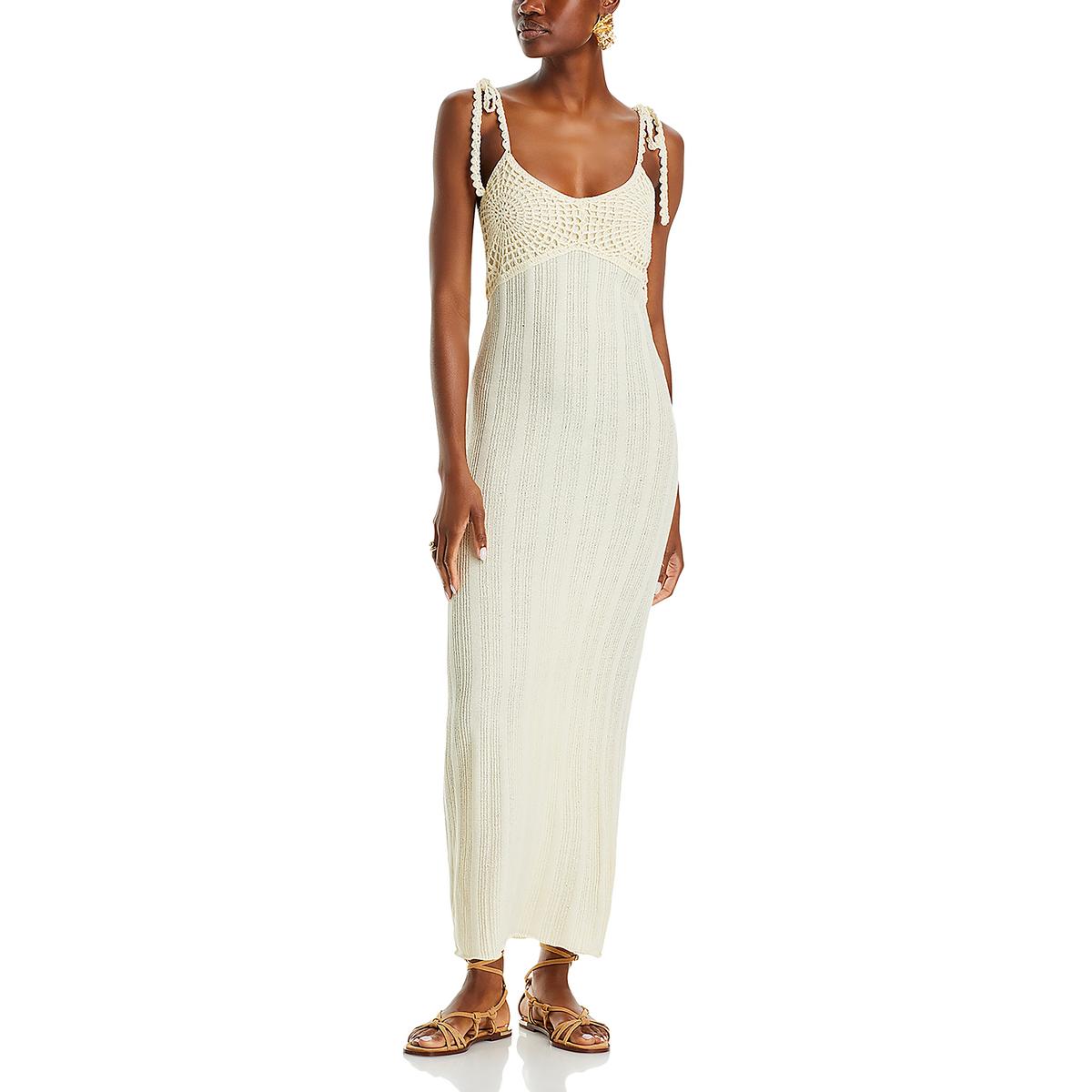 Carra Crochet Maxi Bodycon Dress