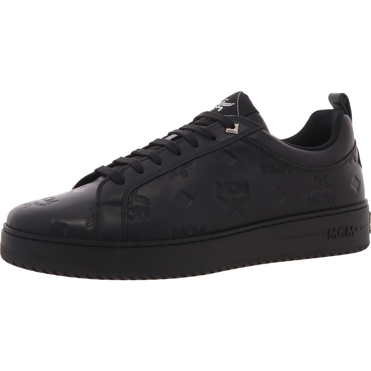 Neo Derby Embossed Embossed Leather Casual And Fashion Sneakers